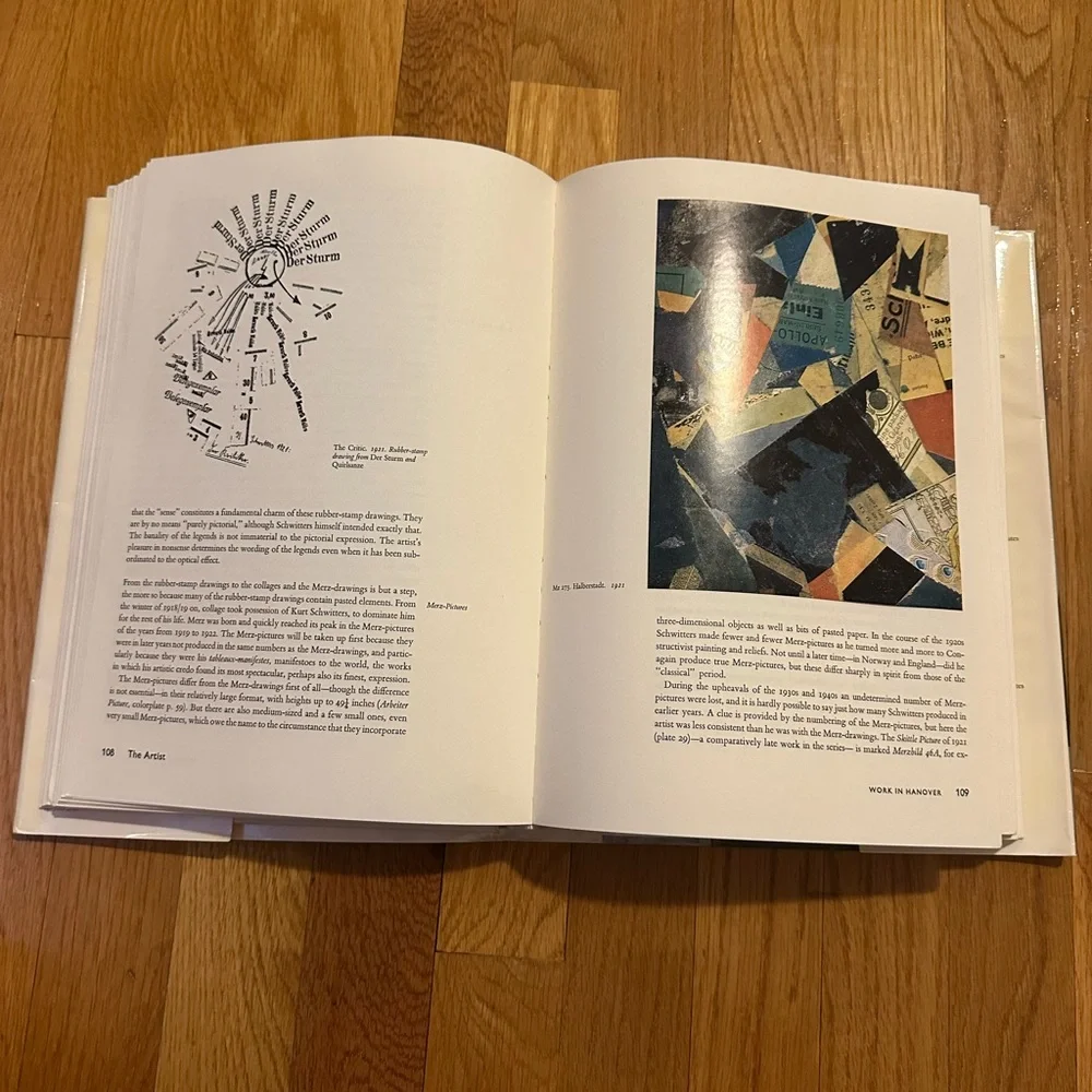 Kurt Schwitters Collage Art Coffee Table Book - Picture 4 of 4
